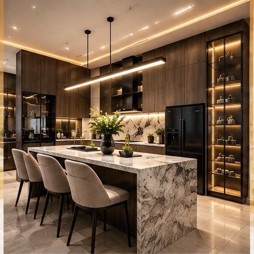 Luxe interior — elevated, refined and timeless